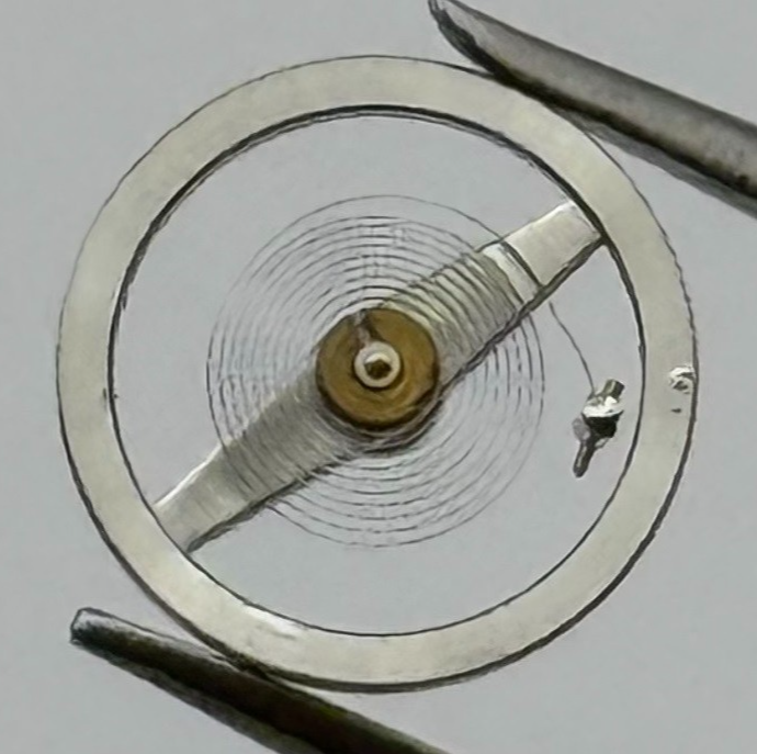 EB 1612 Balance Wheel Complete And Spring 6¾-8’’’ 950 Watch Movement Parts NOS