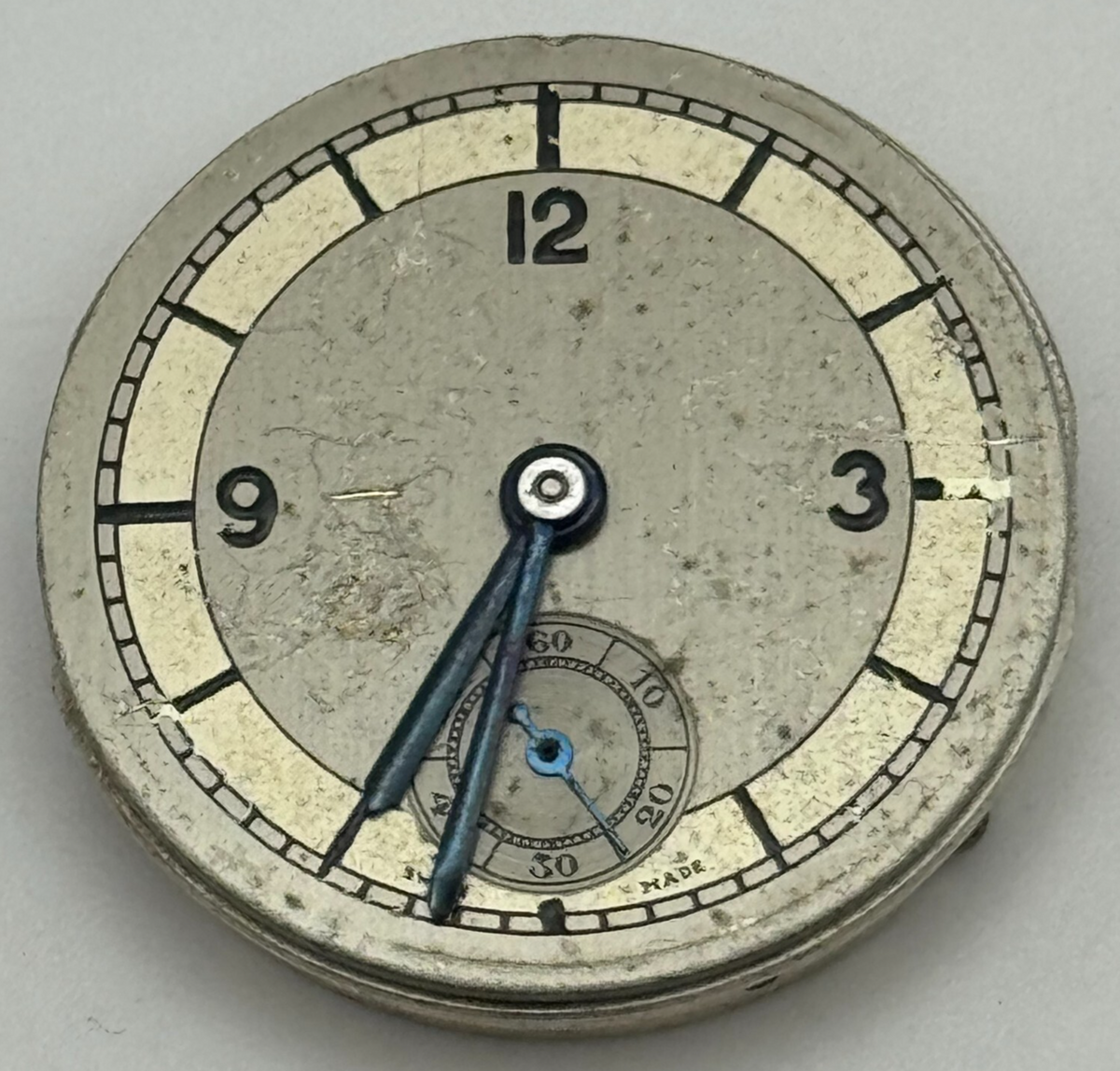 Revue VW Watch Movement Vertex High Grade Manual Wind Swiss Parts Repair 25.3mm 