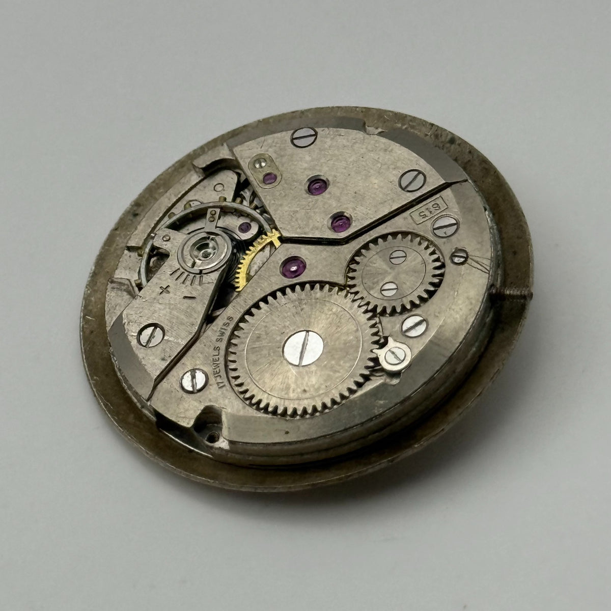 Peseux 336N Watch Movement Rotary 17 Jewels Swiss Manual Wind Parts Repair 26mm