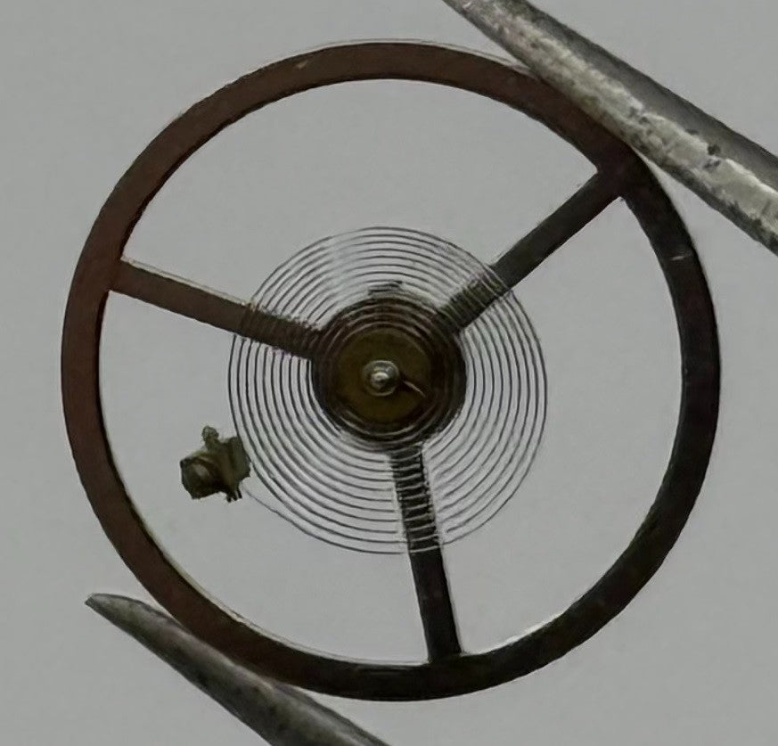 BFG 844 Balance Wheel Complete And Spring 10½’’’ 1867 Watch Movement Parts NOS