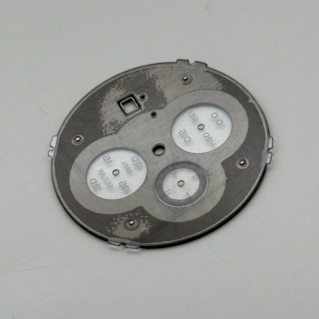 Seiko V176-0BB8 Watch Dial Solar Chronograph 200M Spare Parts Repair 33.1mm