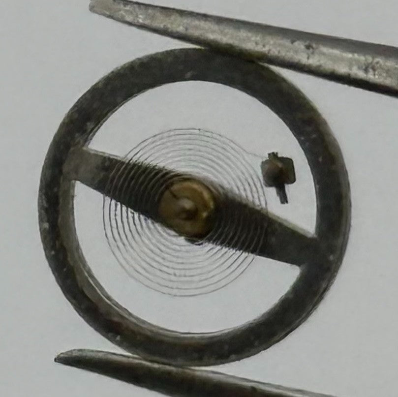 Roseba 50 Balance Wheel Complete And Spring 10½’’’ 2977 Watch Movement Parts NOS