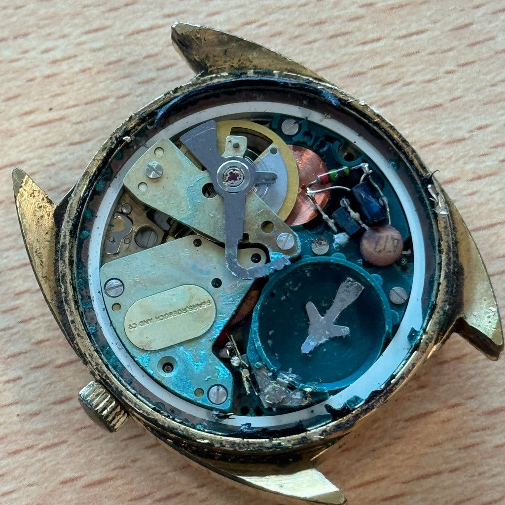 Stellaris Electronic Transistorized Watch- ESA 9158 Movement - Parts / Repair