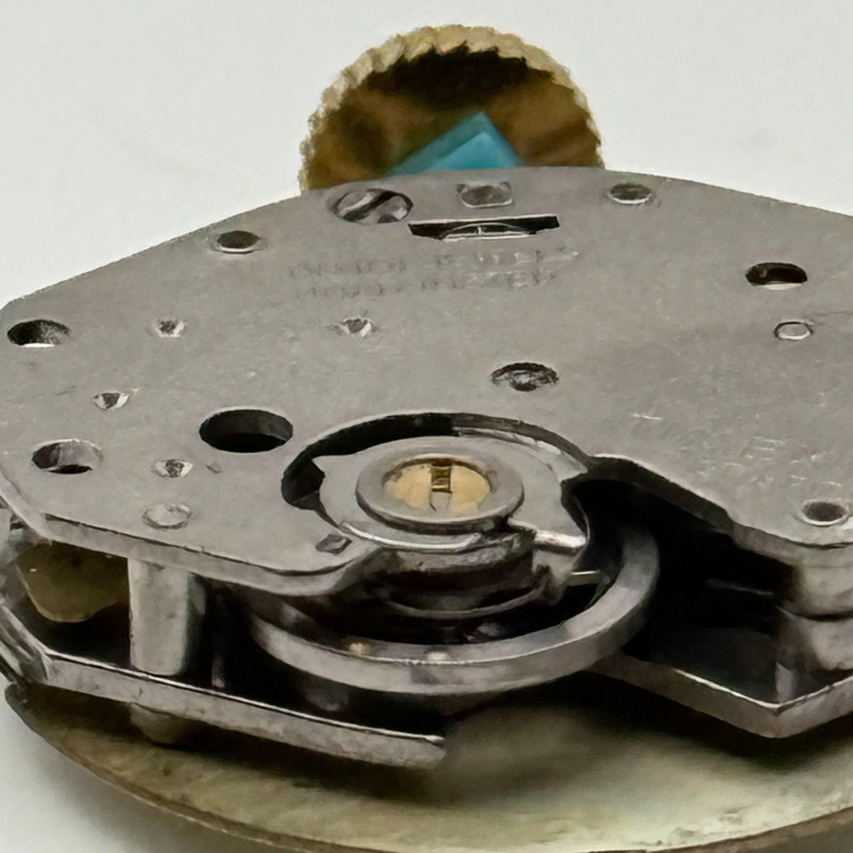 Timex 482 Watch Movement Great Britain 0 Jewel Manual Wind Parts Repair 18.1mm