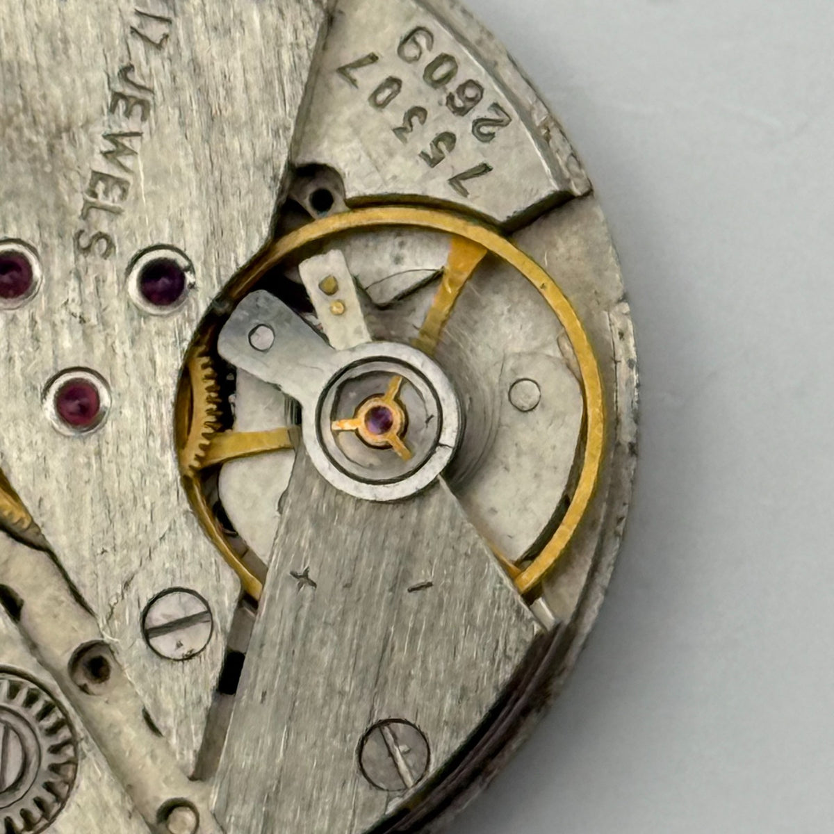 Poljot 2609 Watch Movement Soviet 17 Jewels Manual Wind Parts Repair 26.5mm