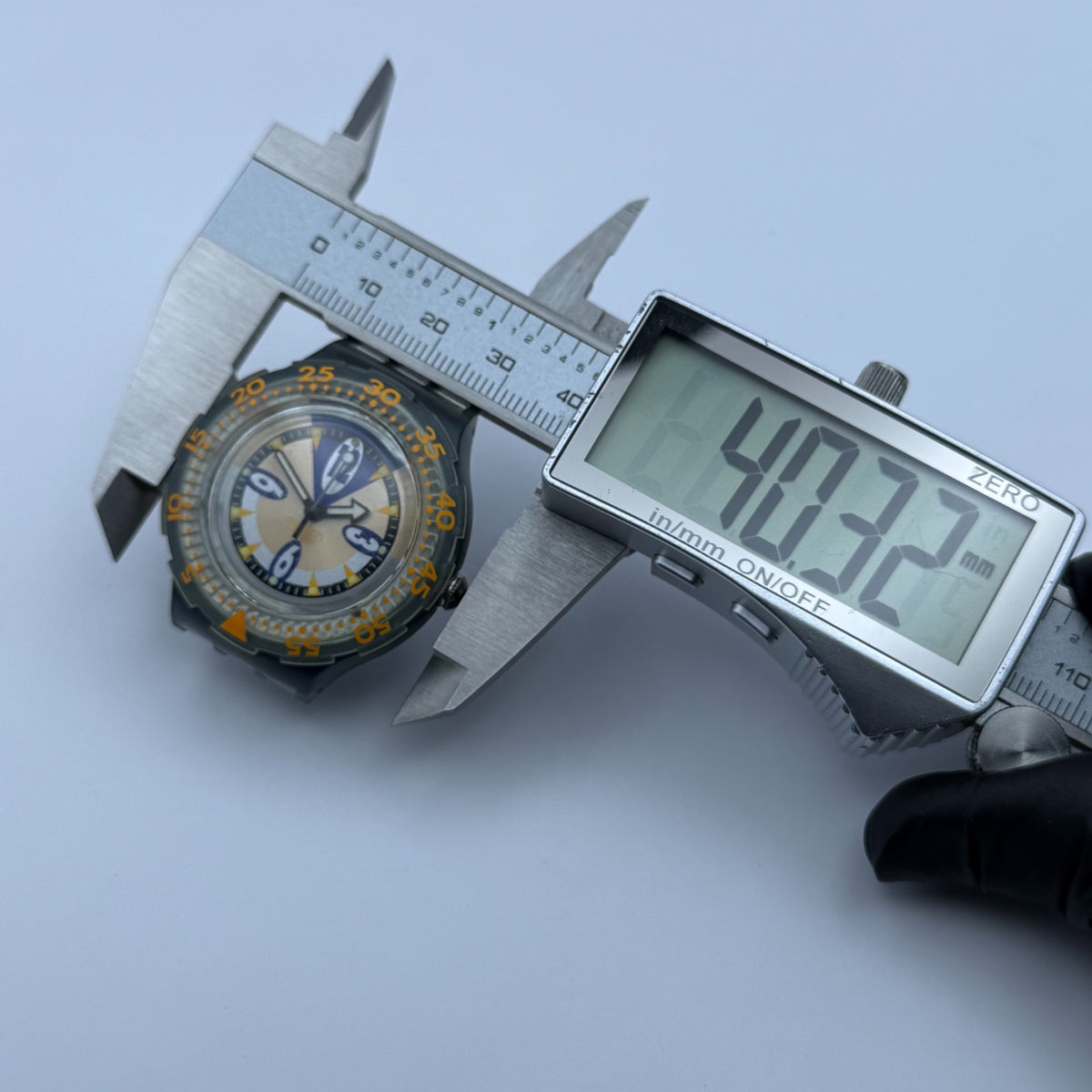 Vintage Swatch Scuba 200 Watch SDM103 Starflash 1994 Swiss 40mm Parts Repair