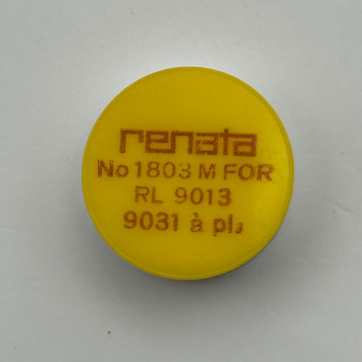RL 9013 9031 Balance Wheel Complete And Spring 1803 M Watch Movement Parts NOS