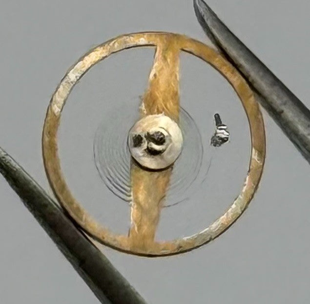 AS 976 1012 Balance Wheel Complete And Spring Renata 29 Watch Movement Parts NOS
