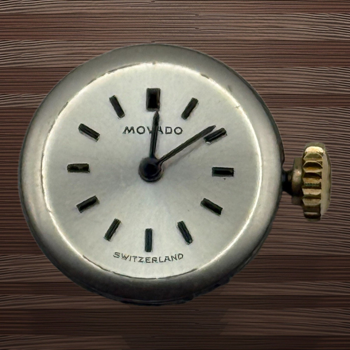 Movado Cal 6 Watch Movement Ladies 17 Jewels Running Manual Wind Parts 13.5mm