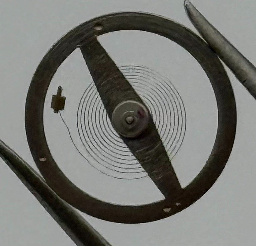 RL Rax 1013 1237 Balance Wheel Complete And Spring 1679 M Watch Movement Parts