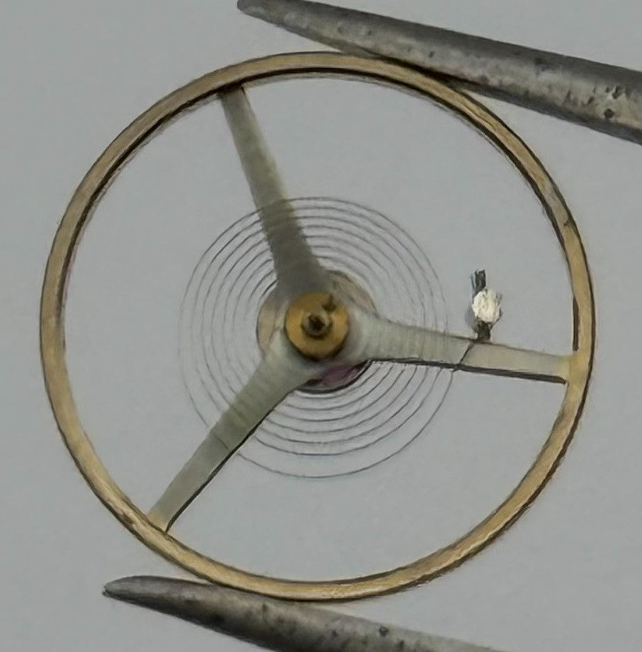 VC 233/60 Balance Wheel Complete And Spring Renata 1543 Watch Movement Parts NOS