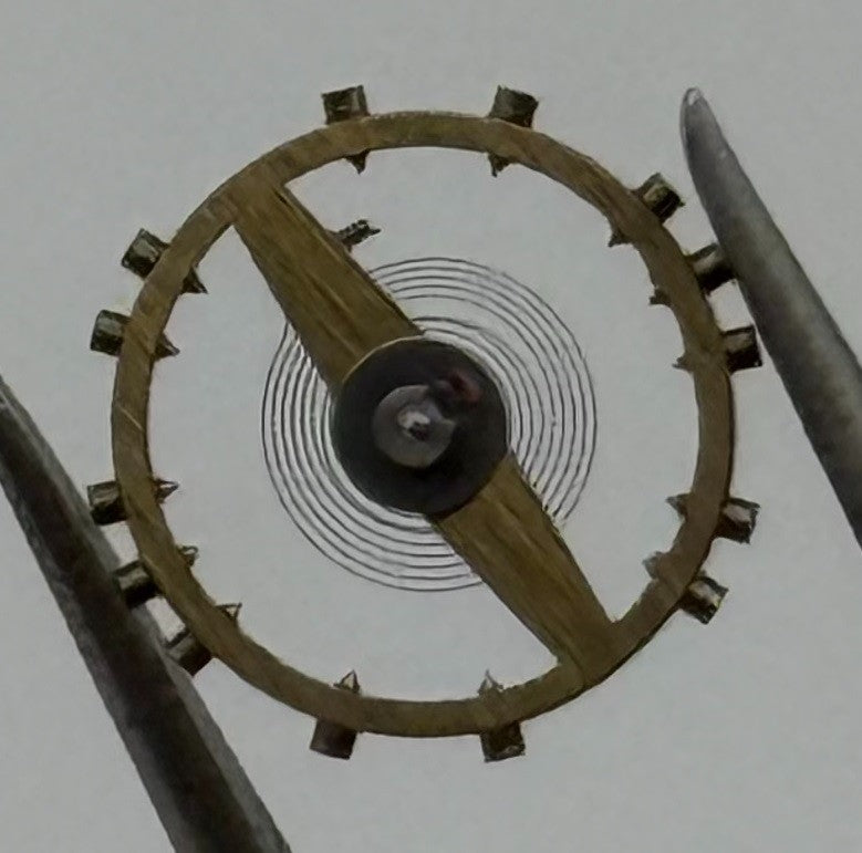 Felsa 107 Balance Wheel Complete And Spring 8¾’’’ 692 Watch Movement Parts NOS