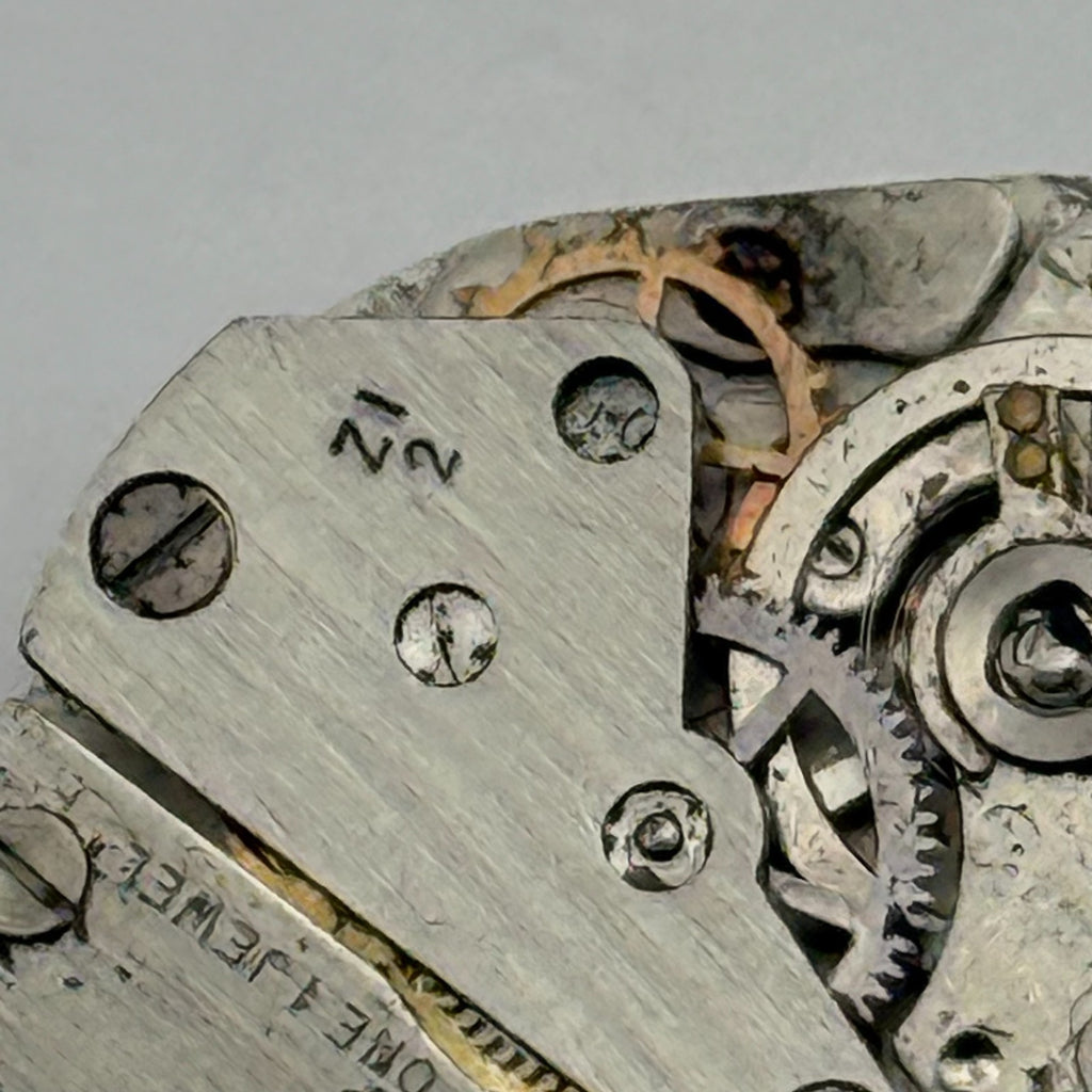Ingersoll Watch Movement 1 Jewel Unadjusted Swiss Manual Wind Parts 15.3mm