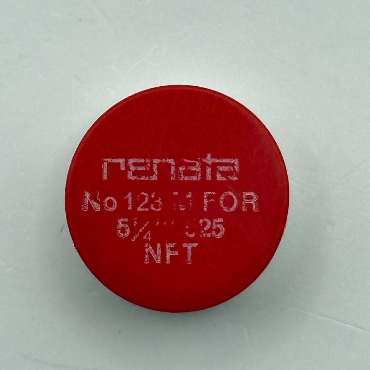 NFT 525 Balance Wheel Complete And Spring 5¼’’’ Renata 123 Watch Movement Parts