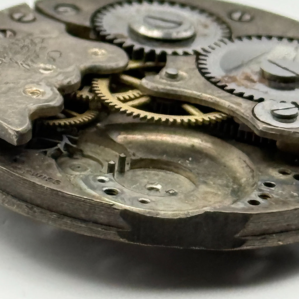 Lady La Berta Watch Movement R. Lapanouse? Swiss Manual Wind Parts Repair 29.4mm