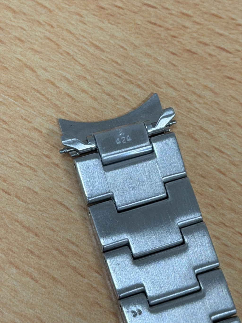 Seiko M0EV.D.W Bracelet - 424 - 20mm Ends - Stainless Steel
