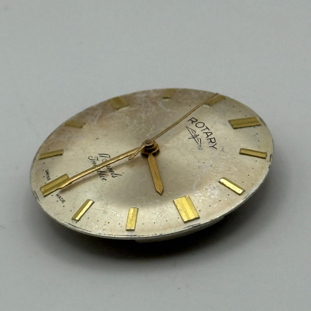 AS 1795 Watch Movement - A. Schild 1795 Rotary - For Parts / Repair - 25.8mm