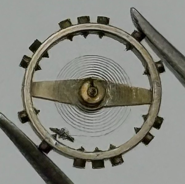 AS 976 1012 Balance Wheel Complete And Spring Renata 29 Watch Movement Parts NOS
