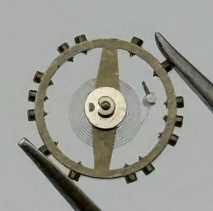 Unitas 530 Balance Wheel Complete And Spring 5¼’’’ 500 Watch Movement Parts NOS