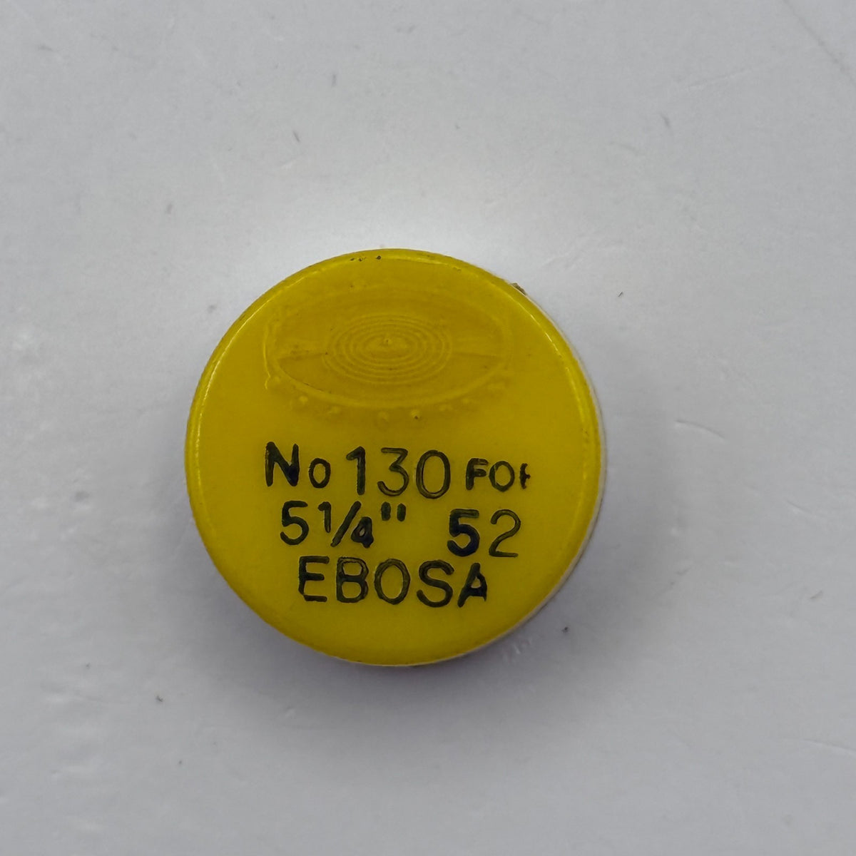 Ebosa 52 Balance Wheel Complete And Spring 5¼’’’ 130 Watch Movement Parts NOS