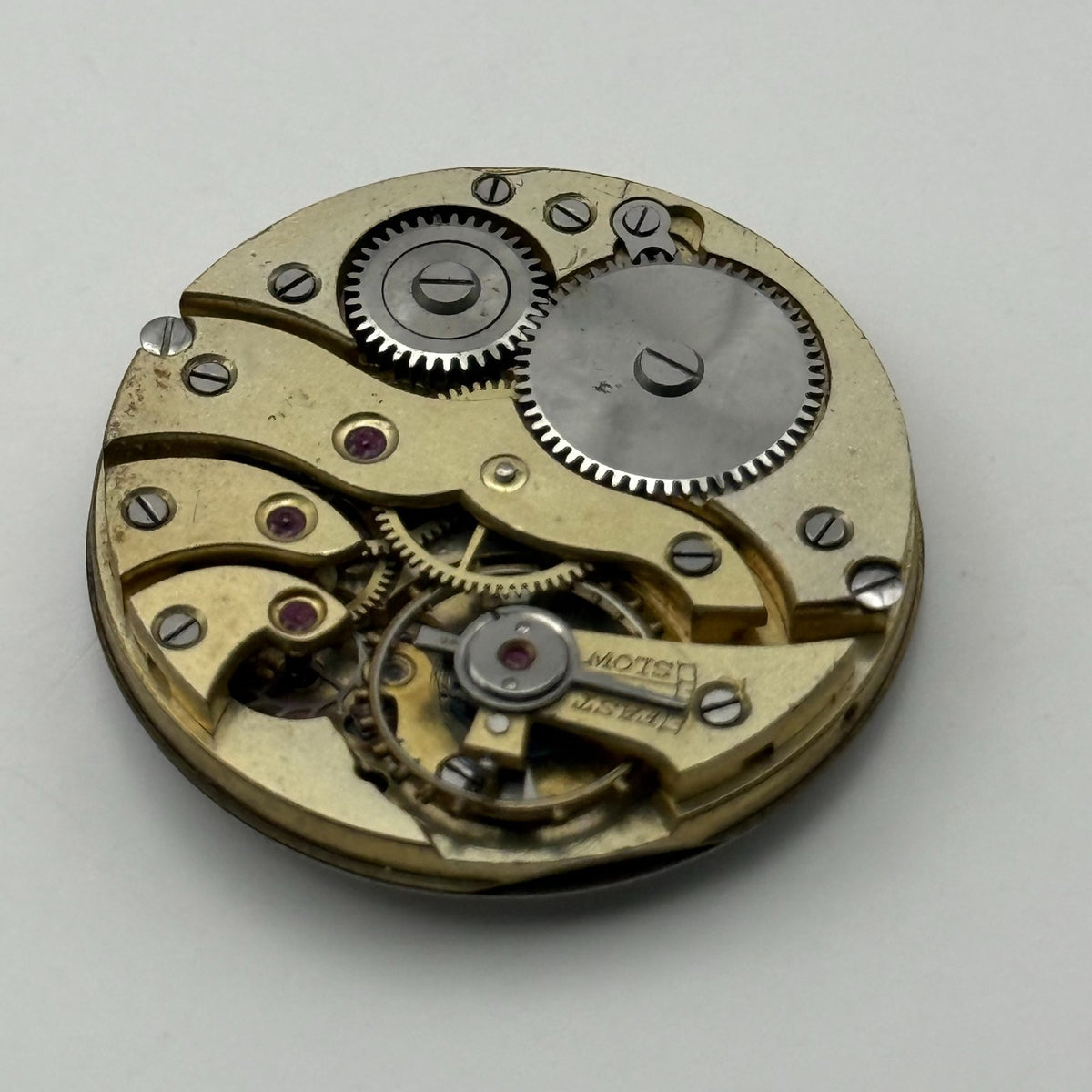 Trench Watch Movement Subseconds Manual Wind Vintage Parts Repair 27.8mm