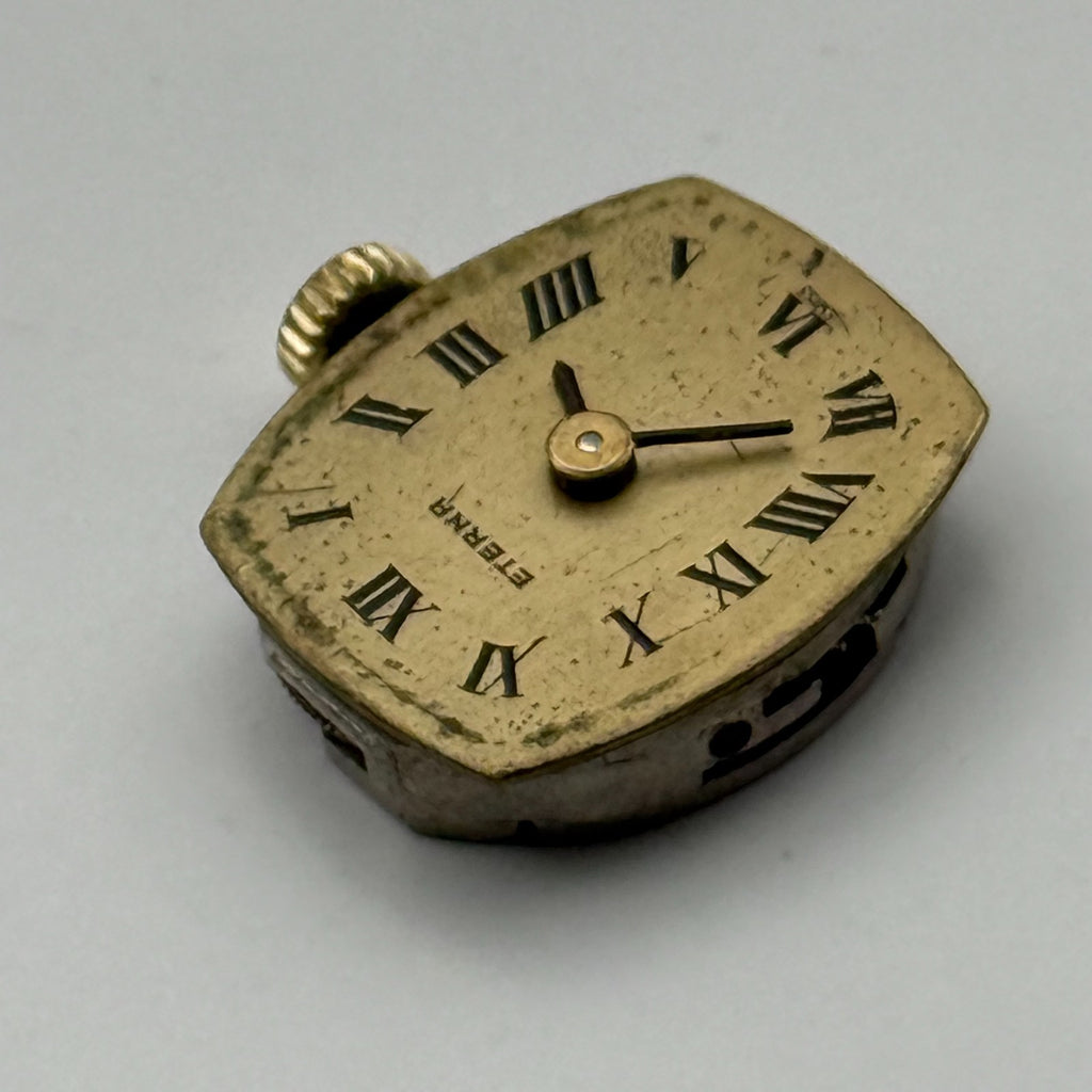 Eterna 1447K Watch Movement + Eterna Crown Ladies Swiss Parts Repair 13mm