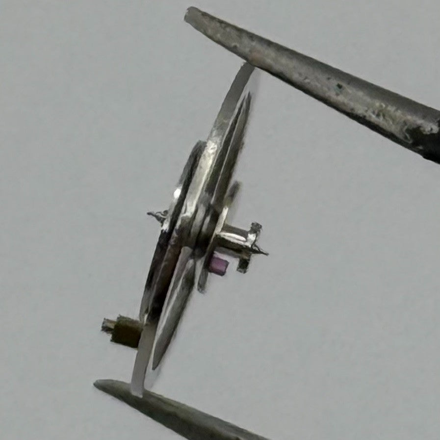 Brac 500 512 528 Balance Wheel Complete And Spring 1819 Watch Movement Parts NOS