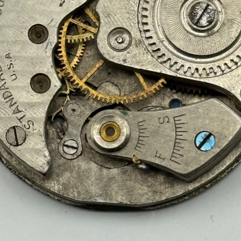 New York Standard Grade 306 Watch Movement Model BI American 1913 0s Parts