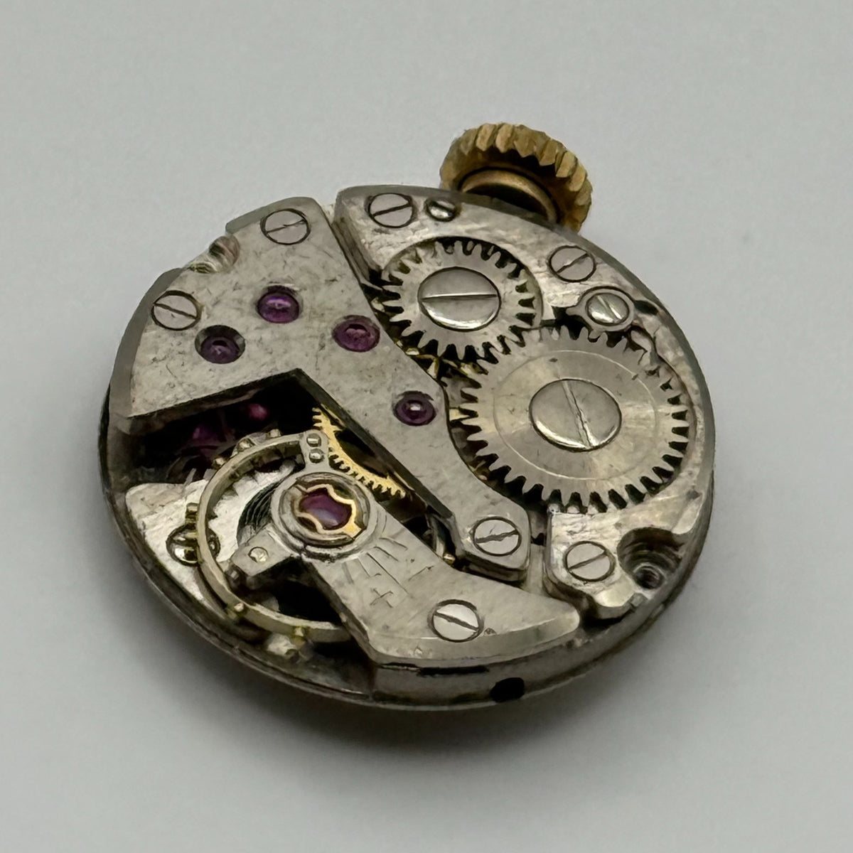 FHF 34 Watch Movement Gigandet Incabloc 17 Rubis Ladies Manual Wind Parts 17.4mm
