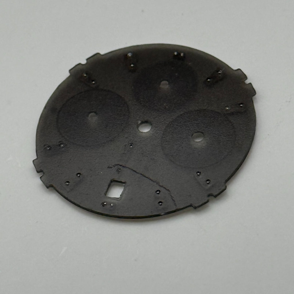 Seiko VI72-0AE8 Watch Dial Solar Chronograph Alarm Spare Parts Repair 28.1mm