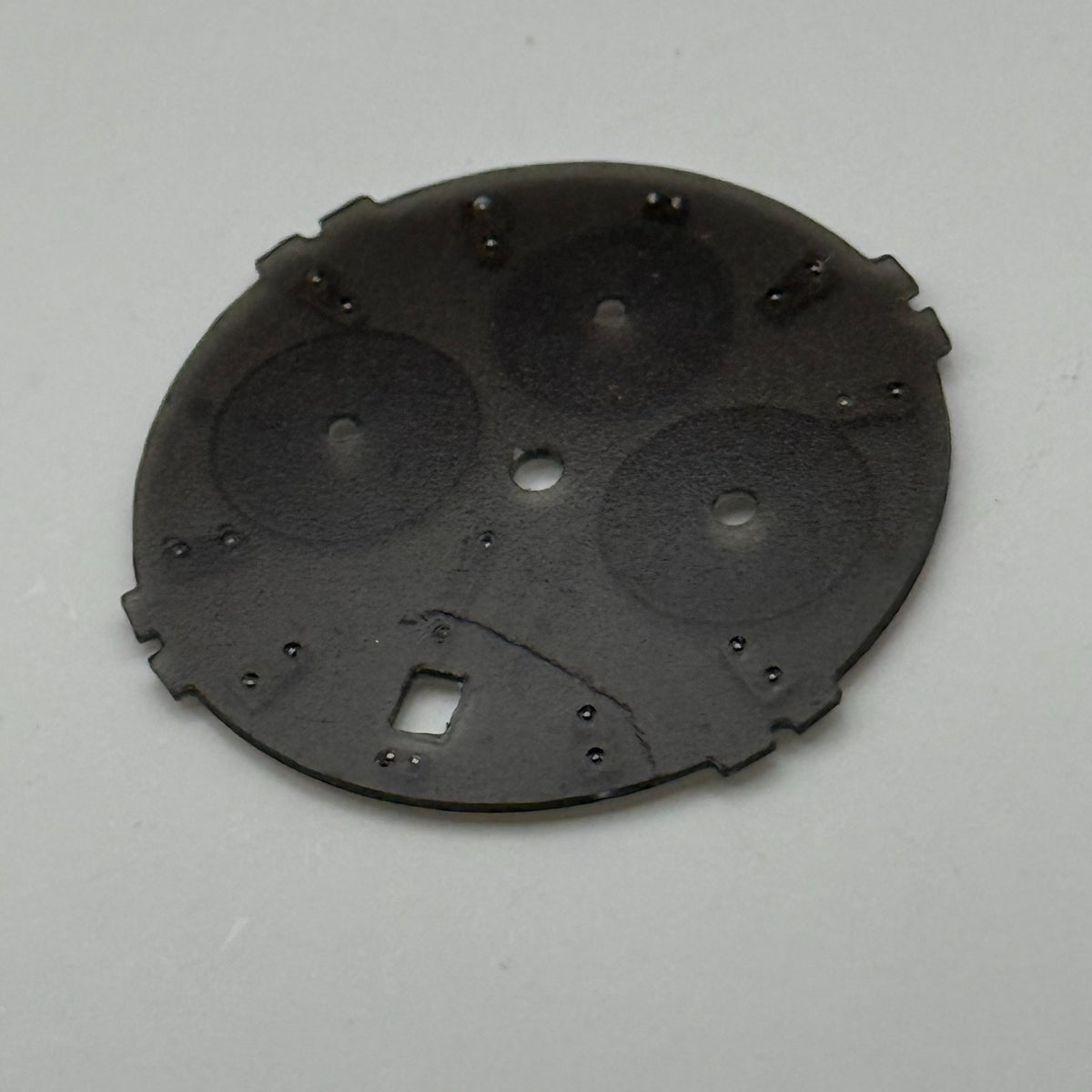 Seiko VI72-0AE8 Watch Dial Solar Chronograph Alarm Spare Parts Repair 28.1mm