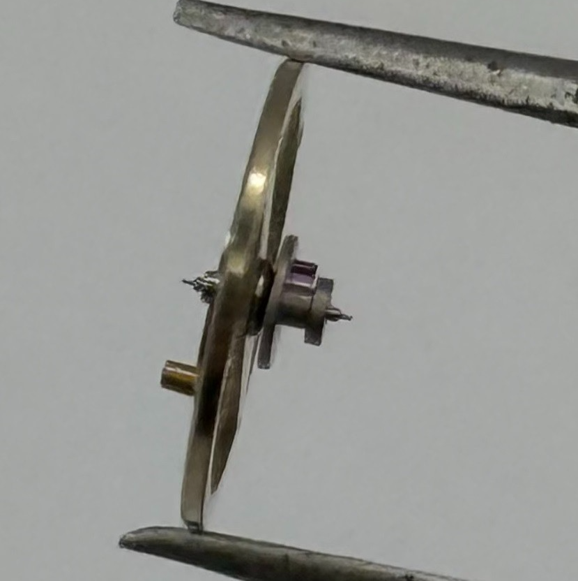 Amida 562 Balance Wheel Complete And Spring 8¾’’’ 874 Watch Movement Parts NOS