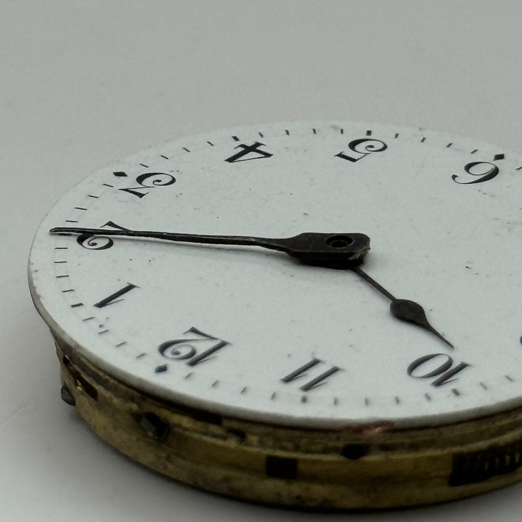 Longines 13.56 Watch Movement - Antique - For Parts / Repair - 30.3mm