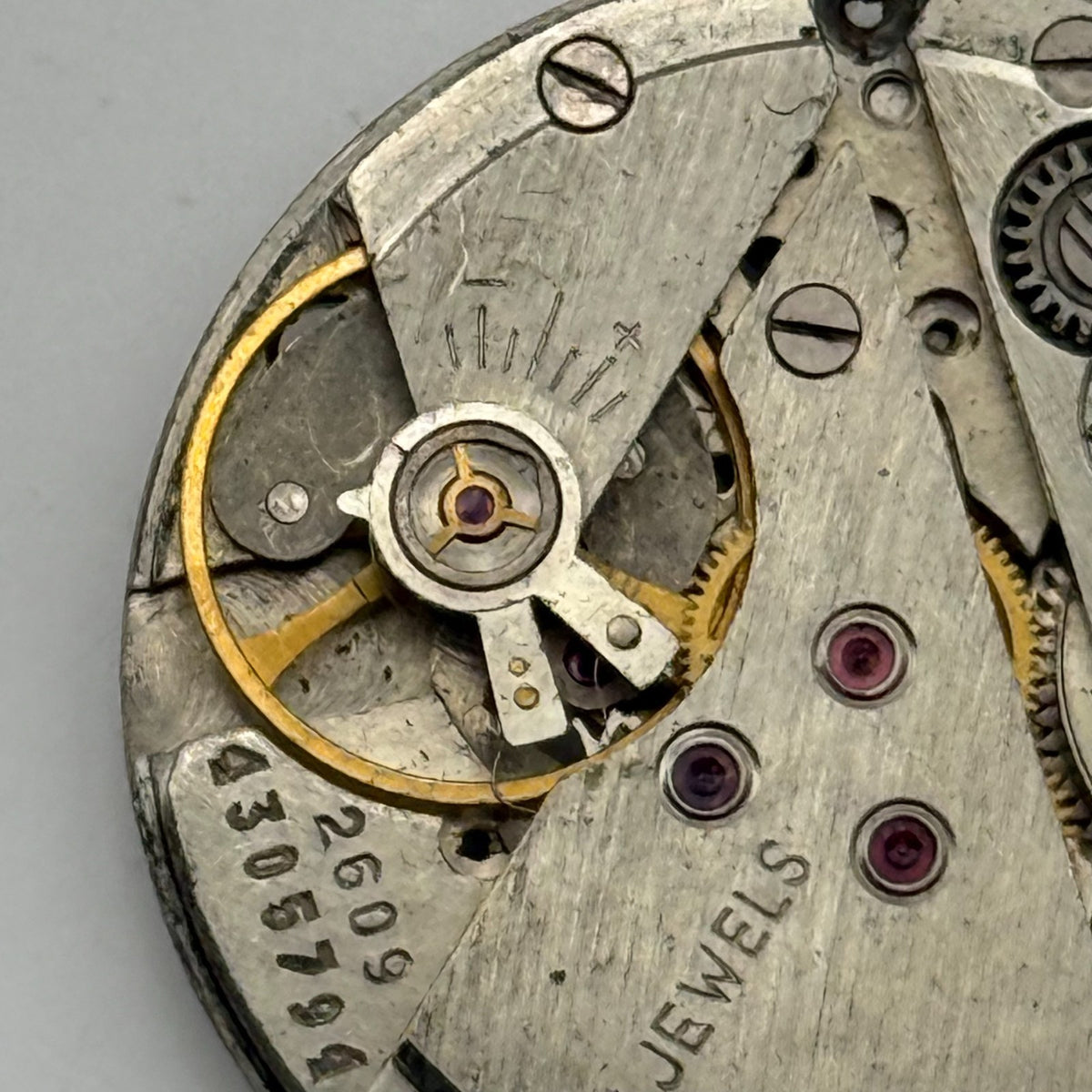 Poljot 2609 Watch Movement Soviet 17 Jewels Manual Wind Parts Repair 26.5mm