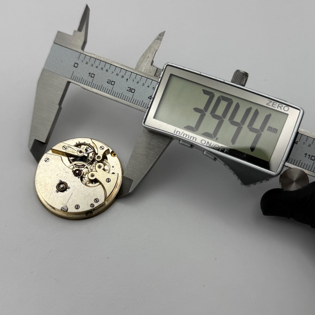 High Grade Pocket Watch Movement Running Hunter Antique Parts 36.2mm
