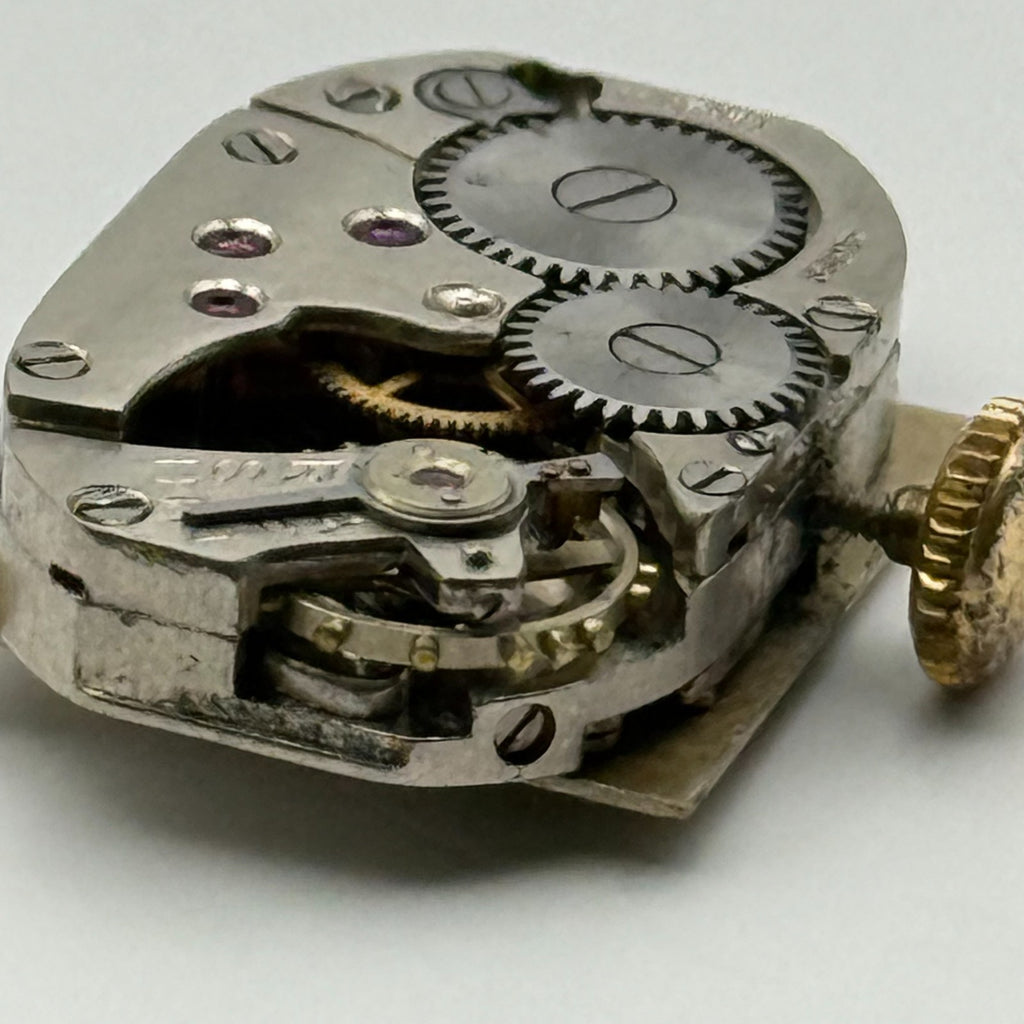 Peseux 120 Watch Movement Ancre 15 Rubis Swiss Manual Wind Parts Repair 12.8mm