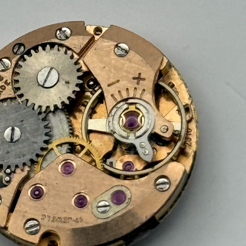 ETA 2510 Watch Movement Majex 17 Jewels Swiss Manual Wind Parts Repair 17.5mm