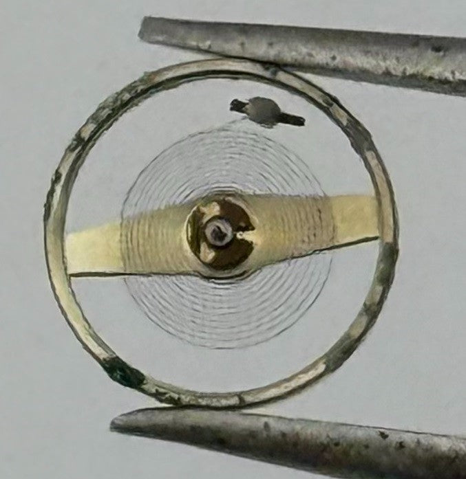 Bidlingmaier 52 Balance Wheel Complete And Spring 5½’’’ 5170 Watch Parts NOS