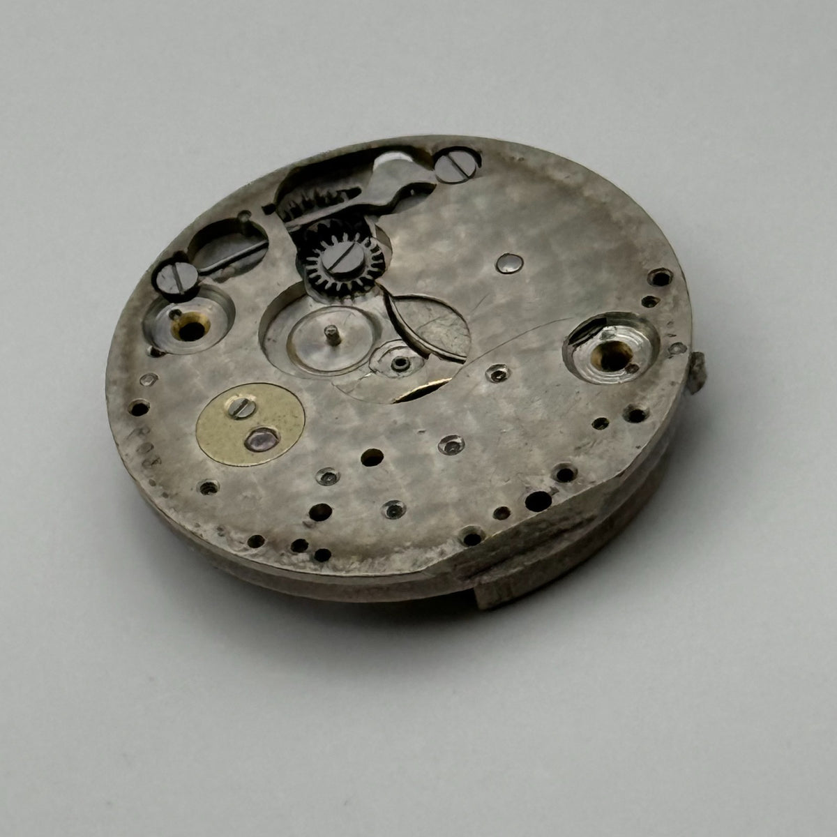 Unidentified 803 Watch Movement Manual Wind Vintage Parts Repair 23.2mm