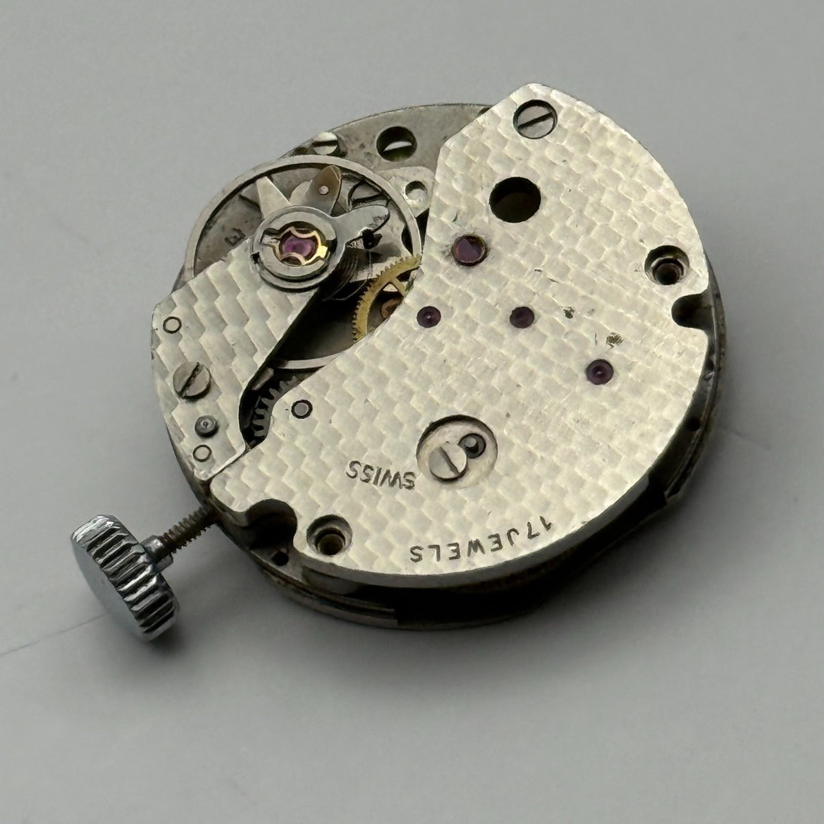 MSR L36 Watch Movement 17 Jewels Swiss Manual Wind Vintage Parts Repair 20.9mm