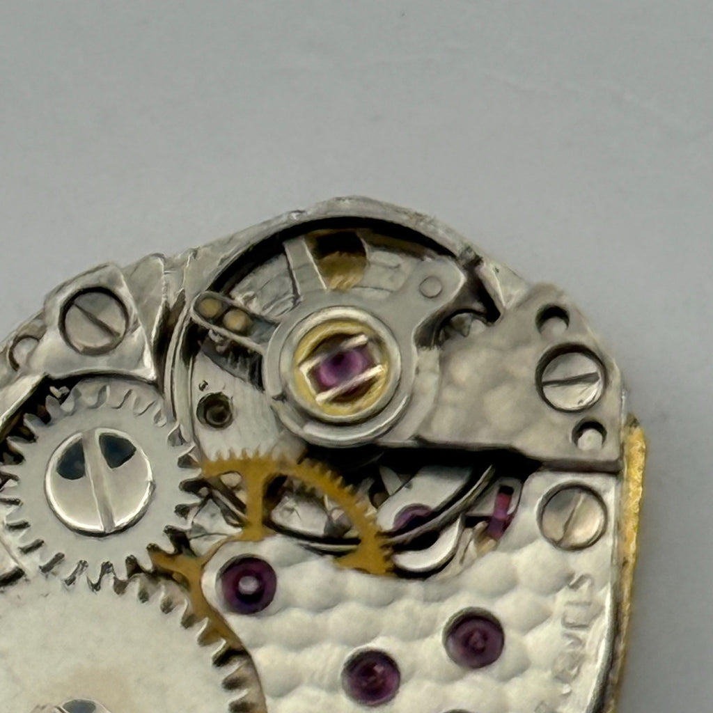 FE 163 Watch Movement Limit 17 Jewels Swiss Manual Wind Parts Repair 15.3mm