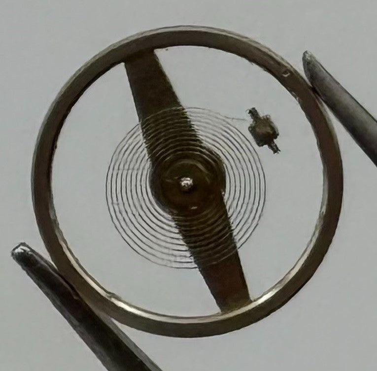 Ebosa 52 54 Balance Wheel Complete And Spring 5¼’’’ 3803 Watch Movement Parts