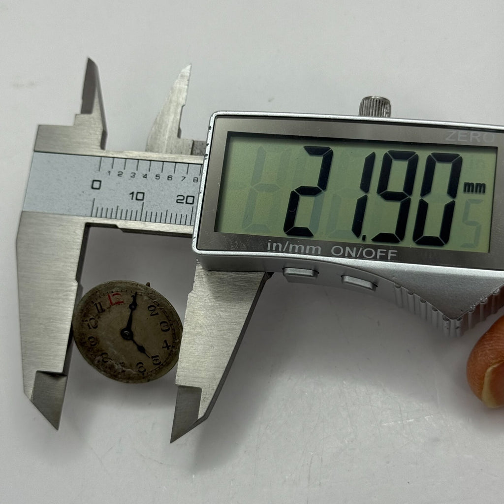 Syda Watch Co Cal 11 Balance Ok Manual Wind Watch Vintage Parts 23.7mm 