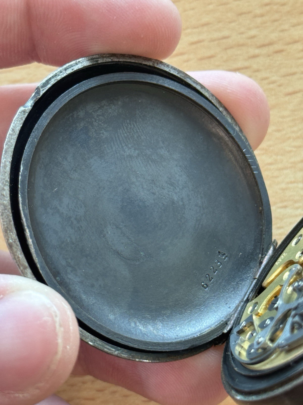 Centre Seconds Chronograph Pocket Watch For Post Office Antique GPO C.G 35 No 1