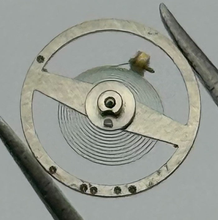 Smith LY SP Balance Wheel Complete And Spring 8¾’’’ 1246 Watch Movement Parts