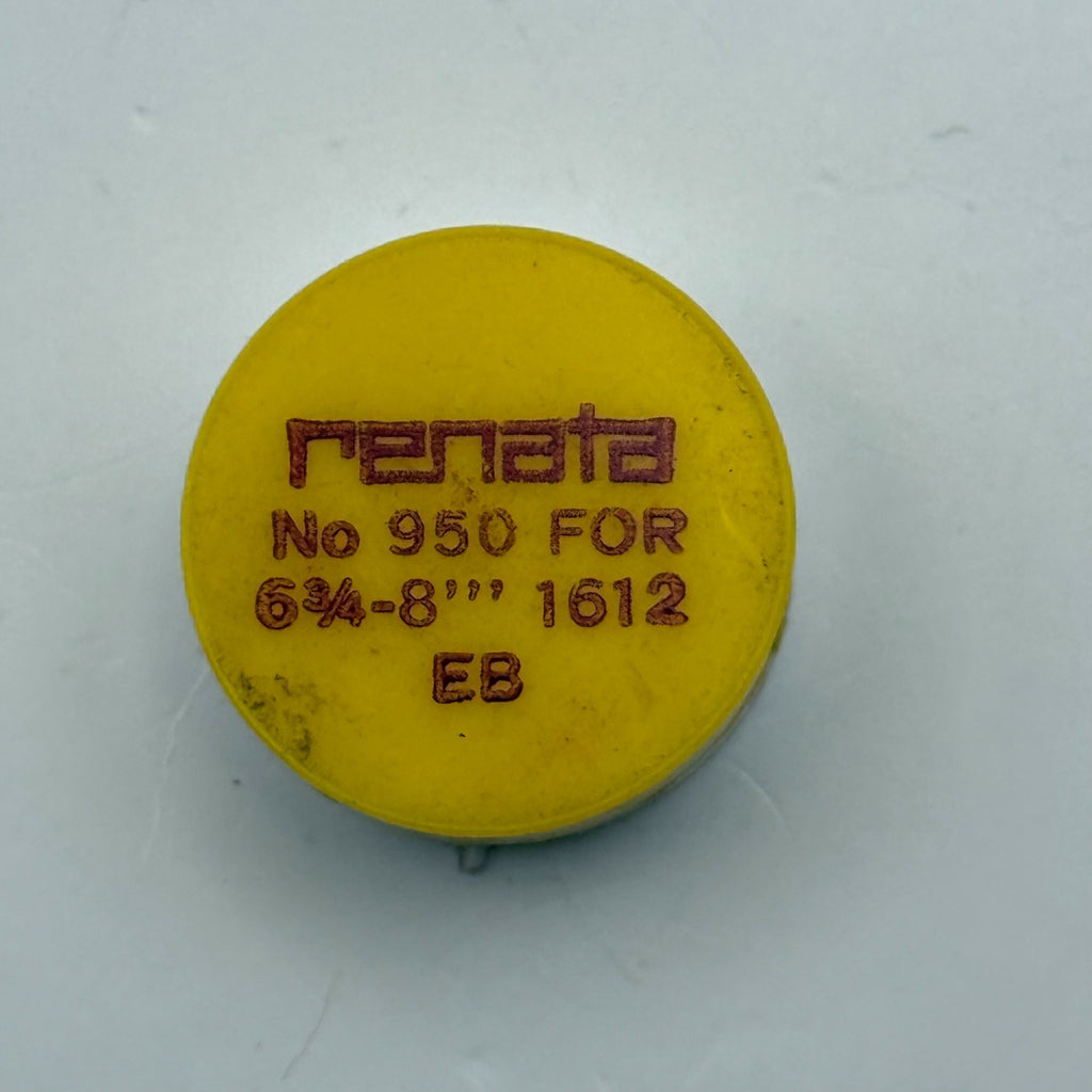 EB 1612 Balance Wheel Complete And Spring 6¾-8’’’  950 Watch Movement Parts NOS
