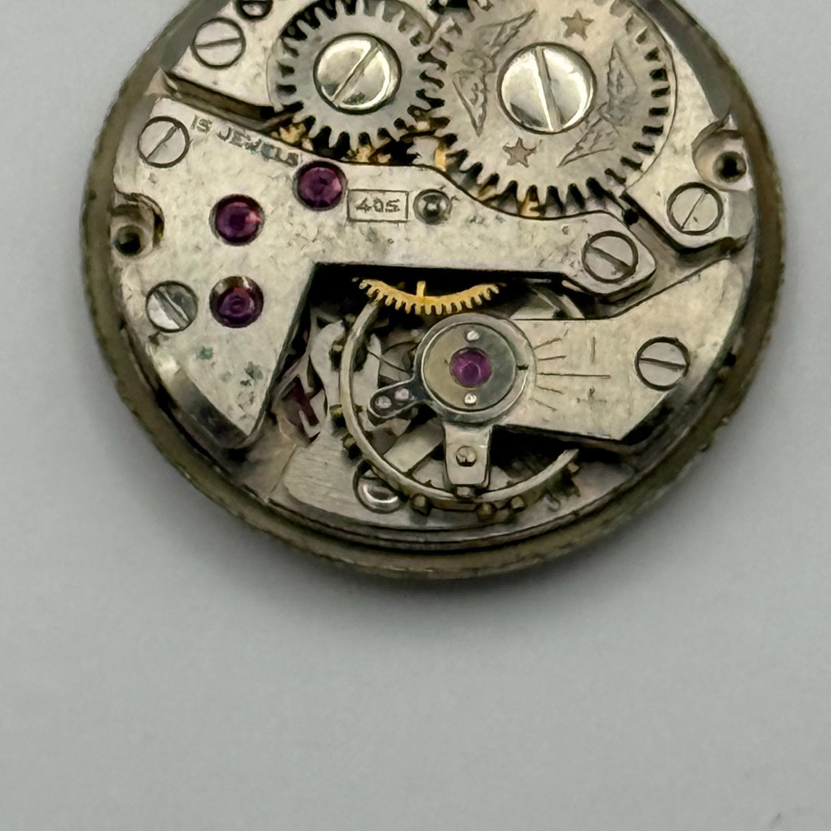 FHF 34 Watch Movement - Rotary 405 Ladies - For Parts / Repair - 17.4mm