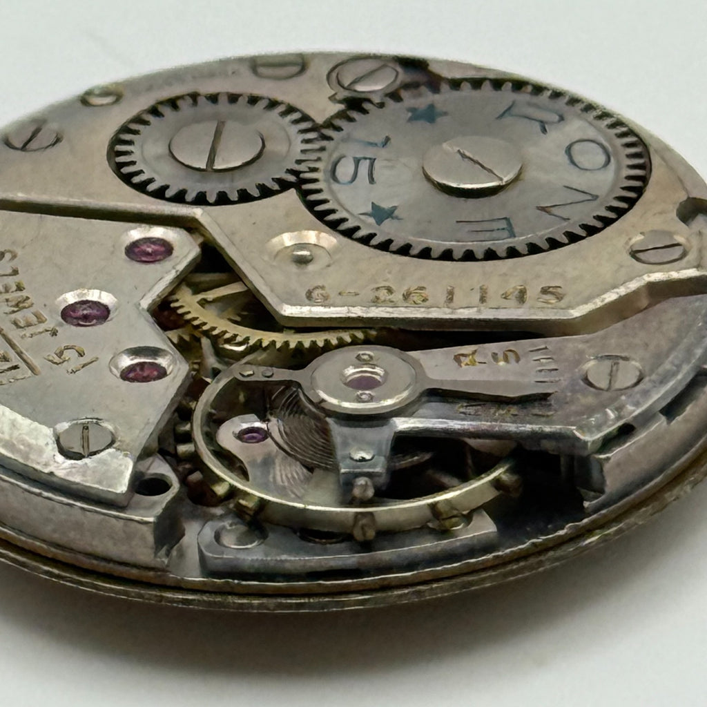 Rone Fifteen 1200 Watch Movement - For Parts / Repair - 26.4mm