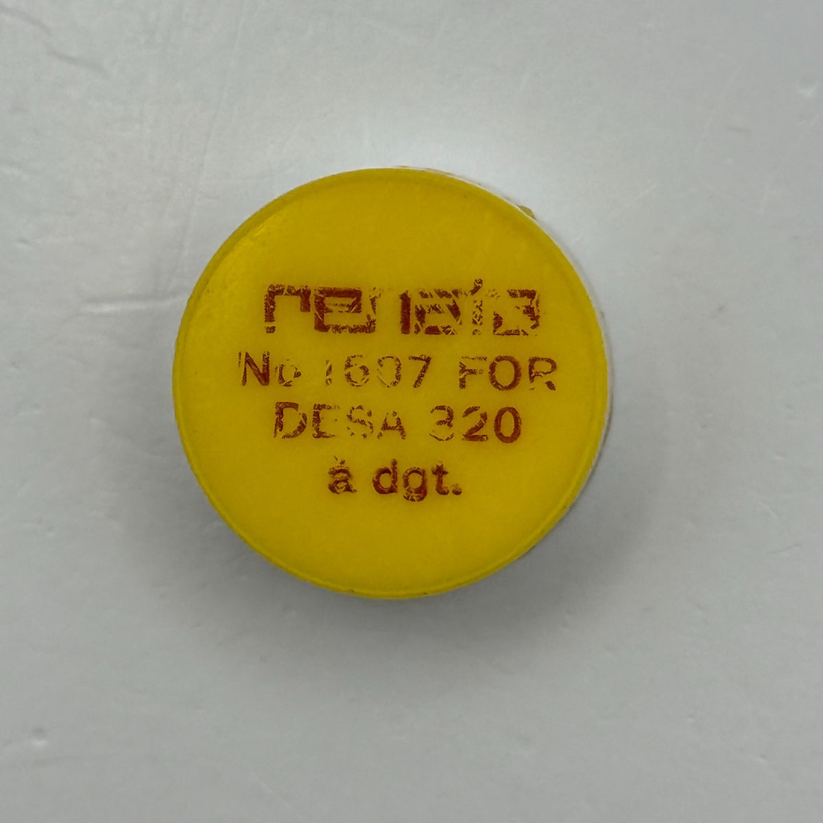 Desa 320 Balance Wheel Complete And Spring Renata 1607 Watch Movement Parts NOS