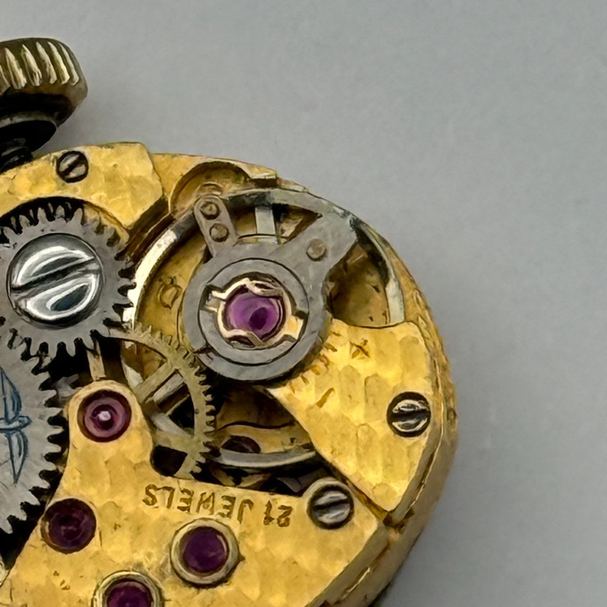 AS 1978 Watch Movement A. Schild Rotary 21J Swiss Manual Wind Parts Repair 13mm
